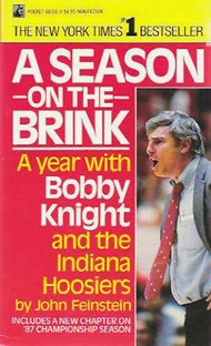 Book cover: A Season On The Brink: A Year with Bobby Knight...