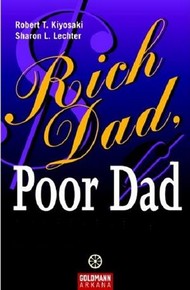 Book cover: Rich Dad, Poor Dad - What the Rich Teach Their Kids About Money