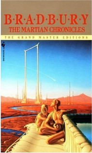Book cover: The Martian Chronicles